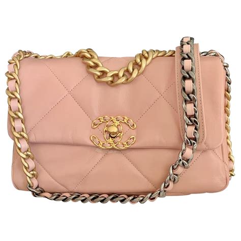 pink chanel 19 bag|chanel pink bag 2021.